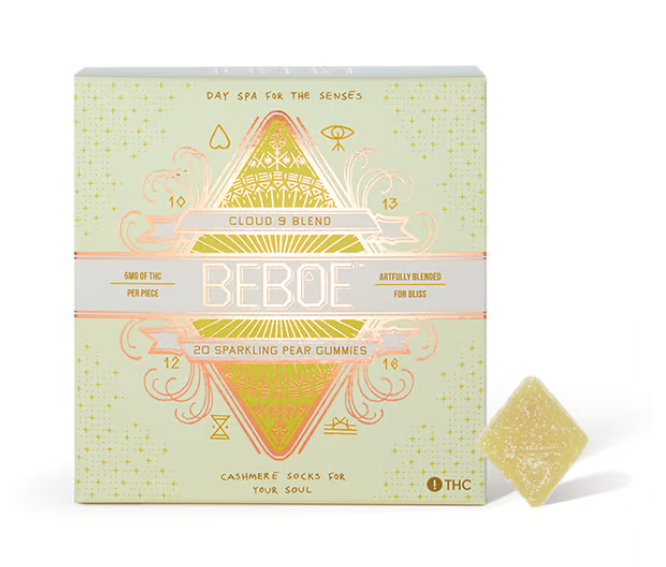 Sparkling Pear Gummies THC:CBG 1:1 (10 x 10mg) 100mg