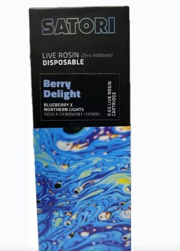 Berry Delight Live Rosin Vape