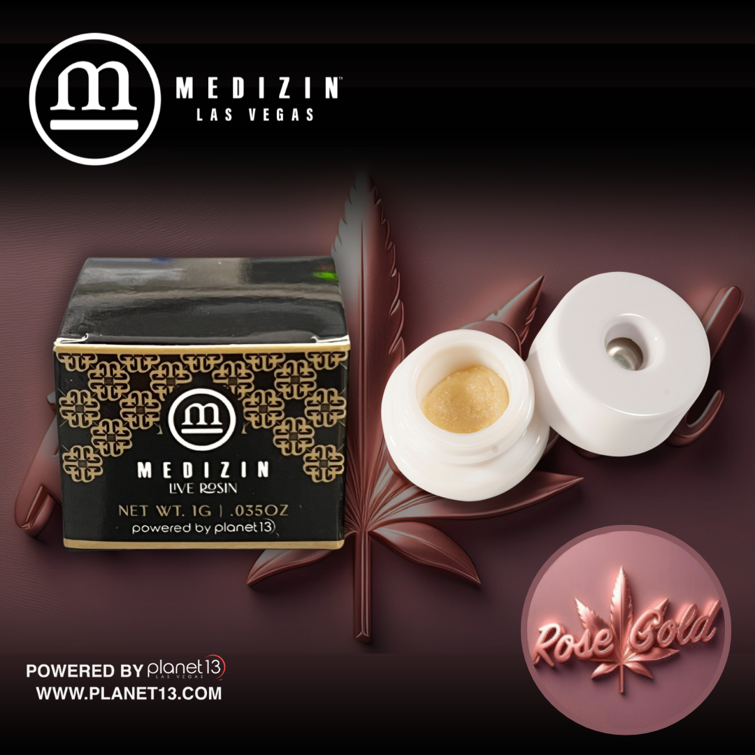 Medizin Rose Gold 1g Live Rosin