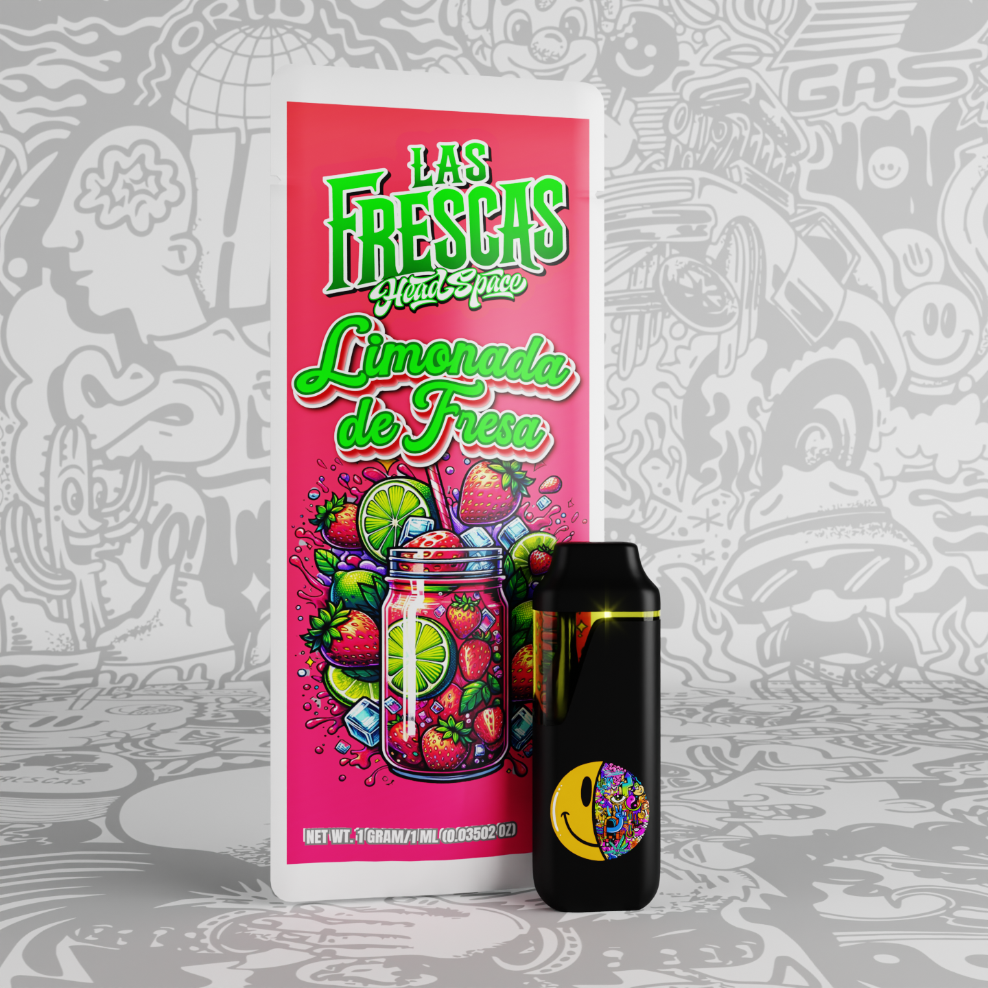 HeadSpace Las Frescas - Limonada de Fresa