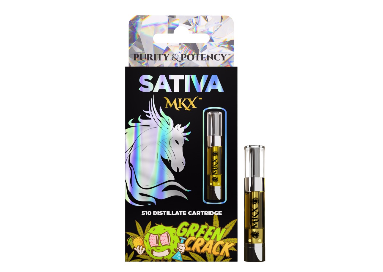 MKX 1 Gram 510 Thread Carts - Green Crack (Sativa)