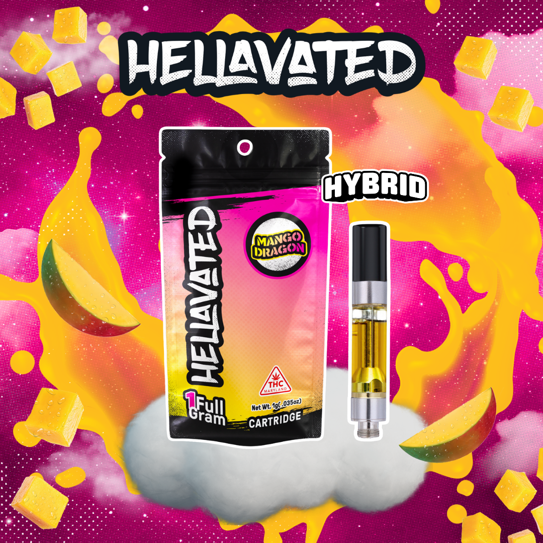 Mango Dragon Distillate Cartridge I 1g