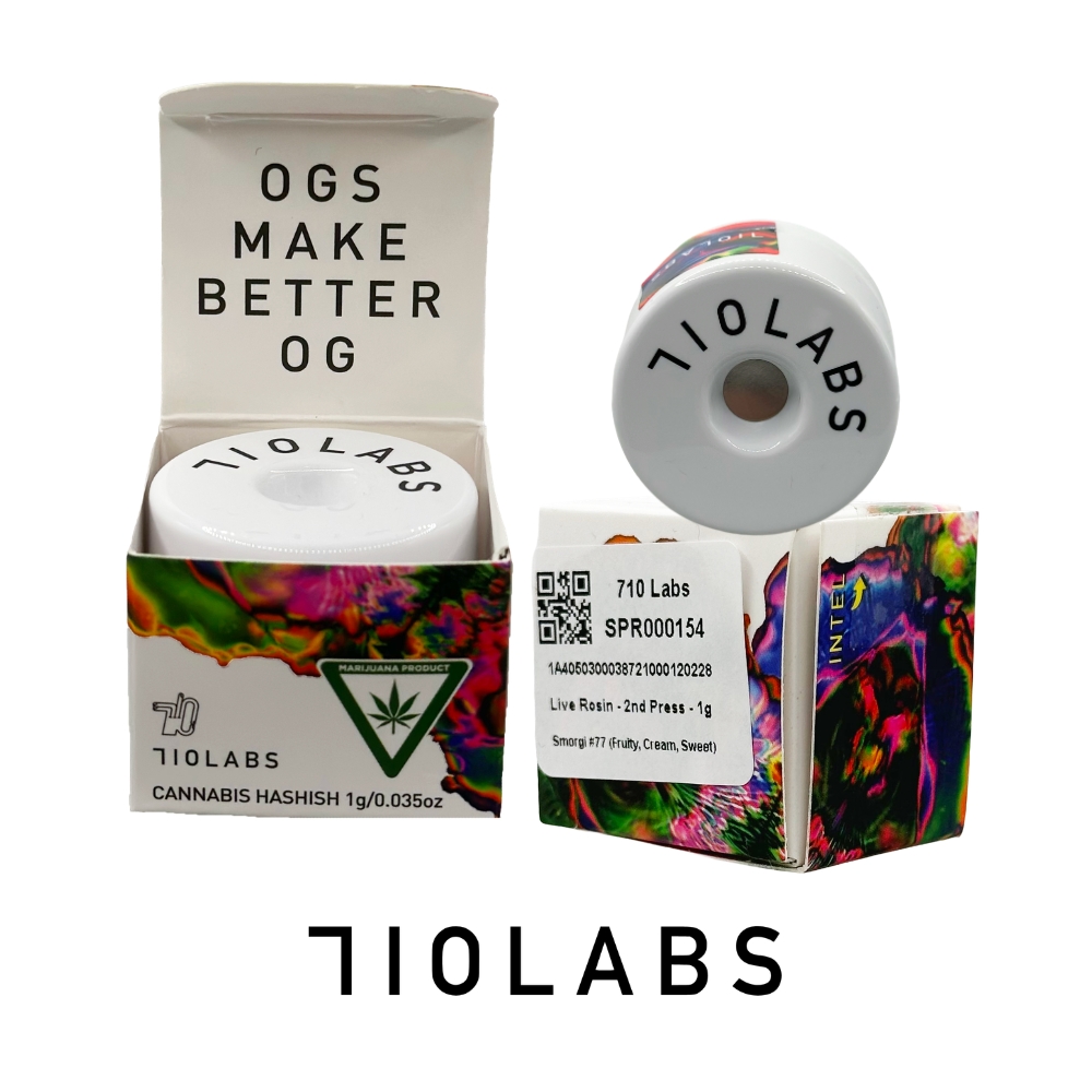 710 Labs | 1g Rosin | 2nd Press - Live | Smorgi #76