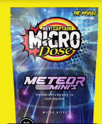Meteor Minis | Infused Edibles | 200mg | Hybrid.