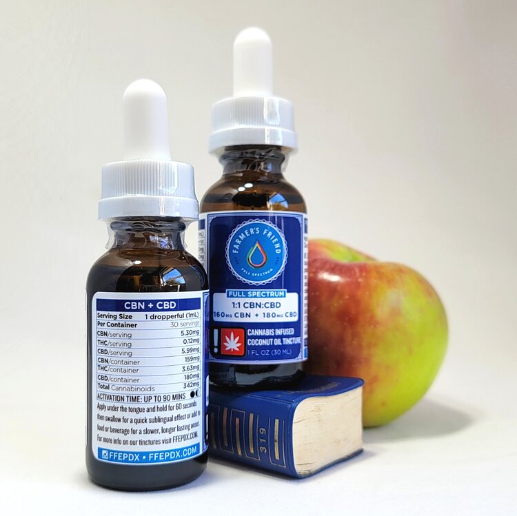 1:1 CBN/CBD Tincture | 1oz