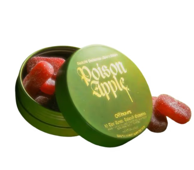 Live Rosin | Pandalorian Poison Apple Gummies | 10pk 100mg