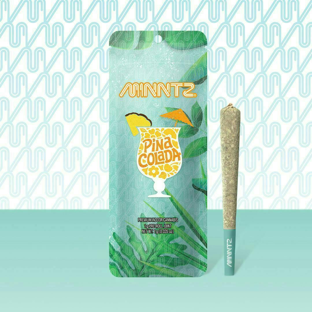 Minntz | 1g Preroll | Pina Colada
