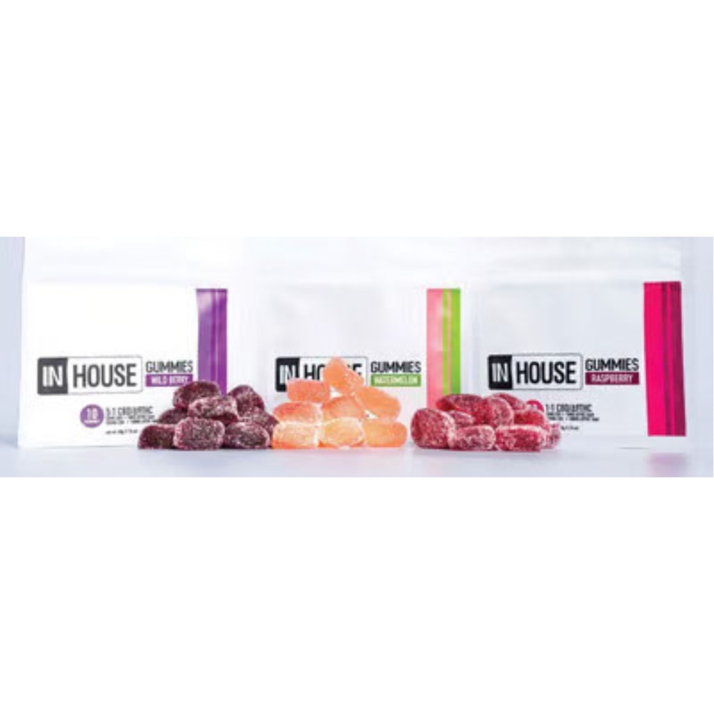 100mg In House Fast Acting Gummies - Peach Mango