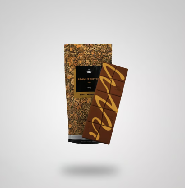 Peanut Butter & Milk Chocolate - Chocolate Bar - 100mg (10pk)