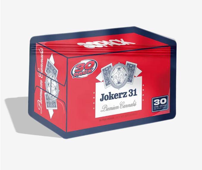Distro 10 - 30 x Pre Rolls - Jokerz 31