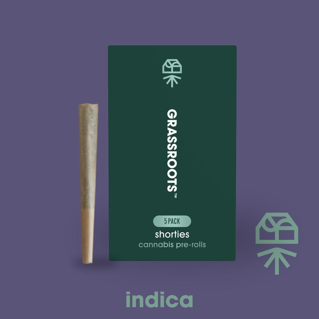 Grassroots Golden Sands .4g Preroll 5pk