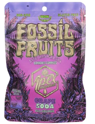 Gummies | Rosin | Grape Soda | 200mg | Apex Solventless