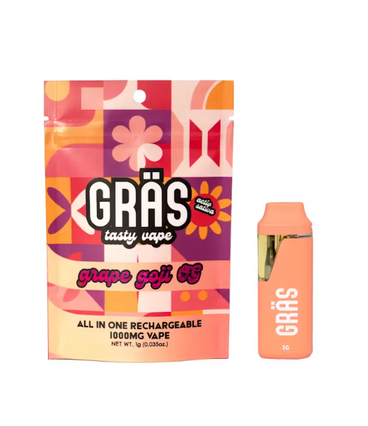 GRAS - Tasty Vape: 1000MG - Grape Goji OG