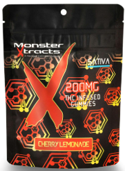 Monster Xtracts – Cherry Lemonade Gummies 200MG (10pk)