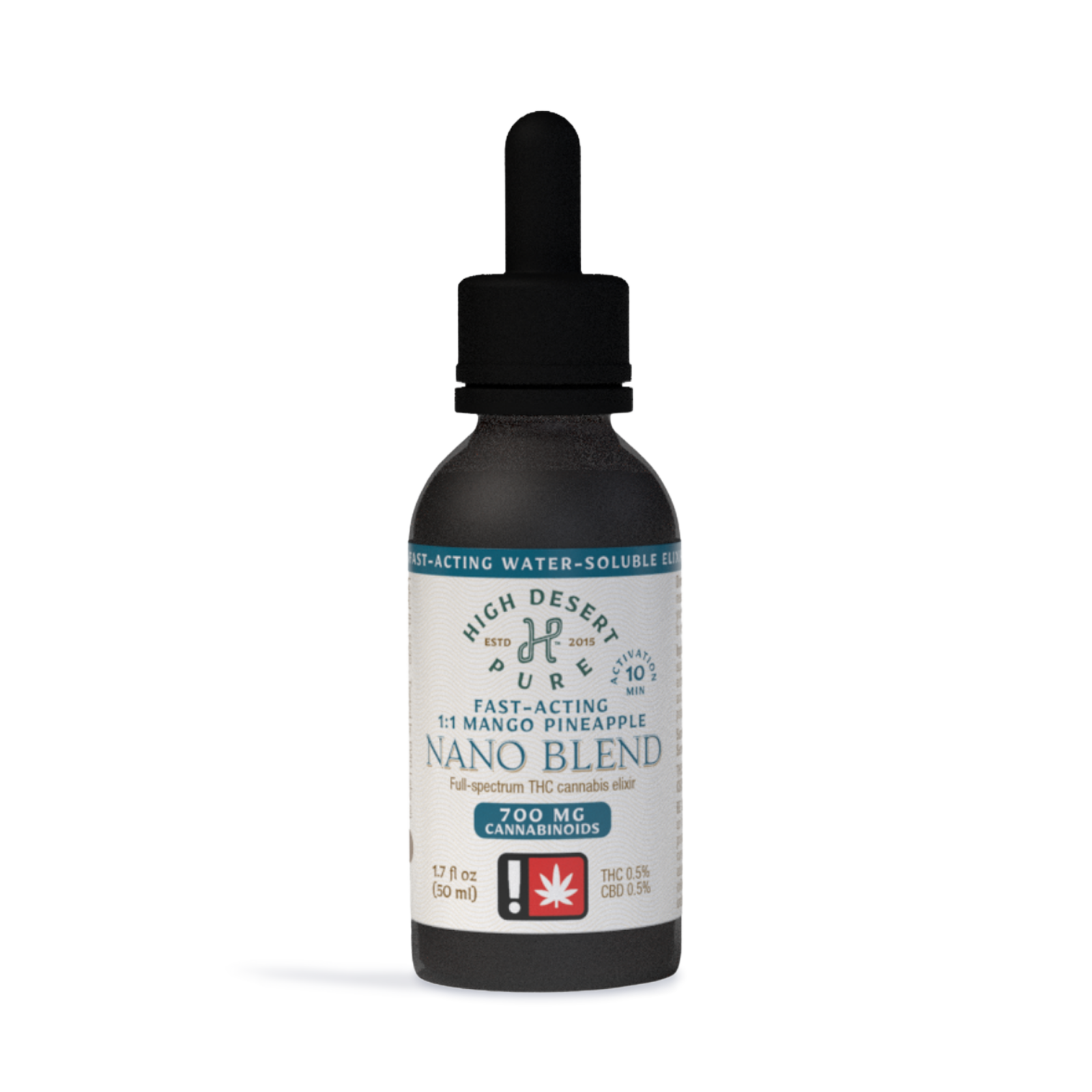 1:1 Mango Pineapple Nano Blend Tincture | 1.7oz
