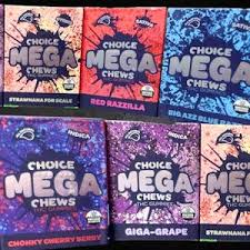 Choice Mega Chew | Chonky Cherry Berry(2pk) Gummies 200mg