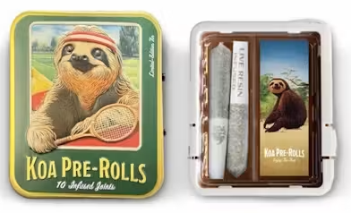 KOA Northern Lights 2pk Infused Prerolls
