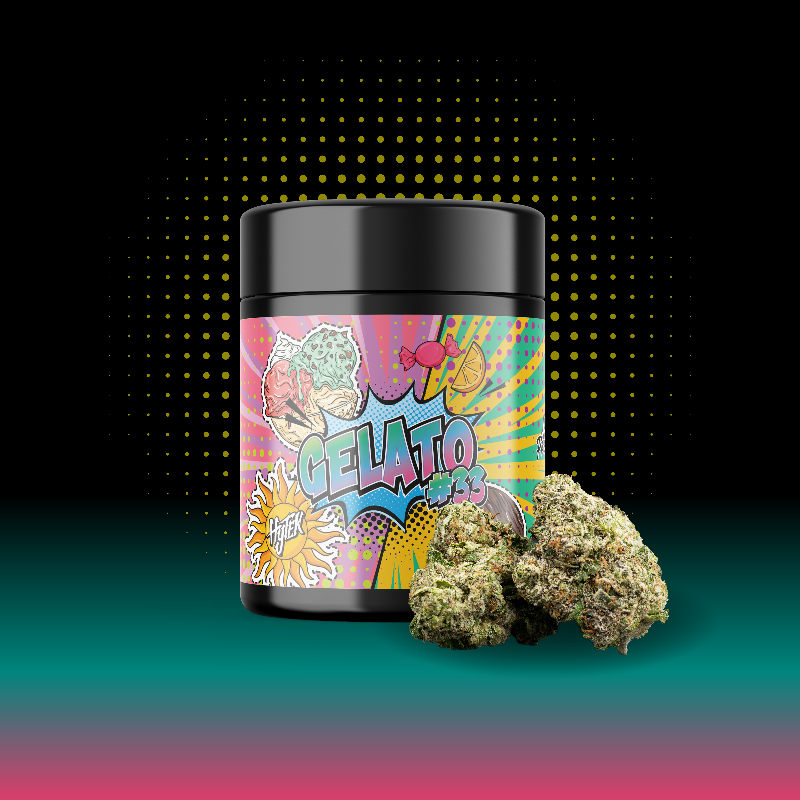 GELATO 33 | PREPACKED 1/2 OZ JAR | 14g