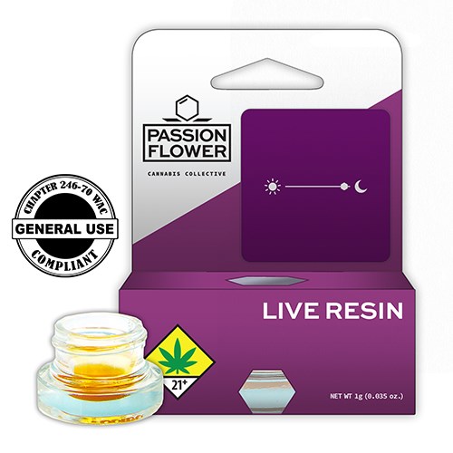 Passion The Last Supper (Indica) 1g Live Resin Badder