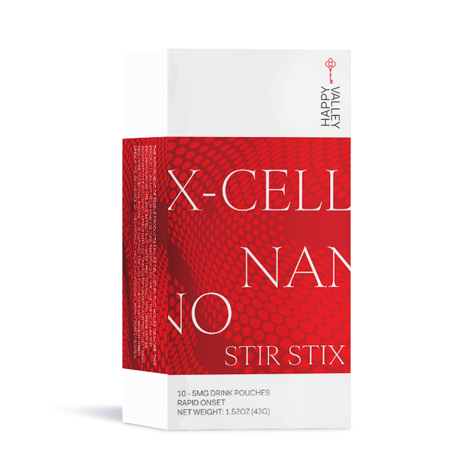 Strawberry X-CELL NANO Stir Stix