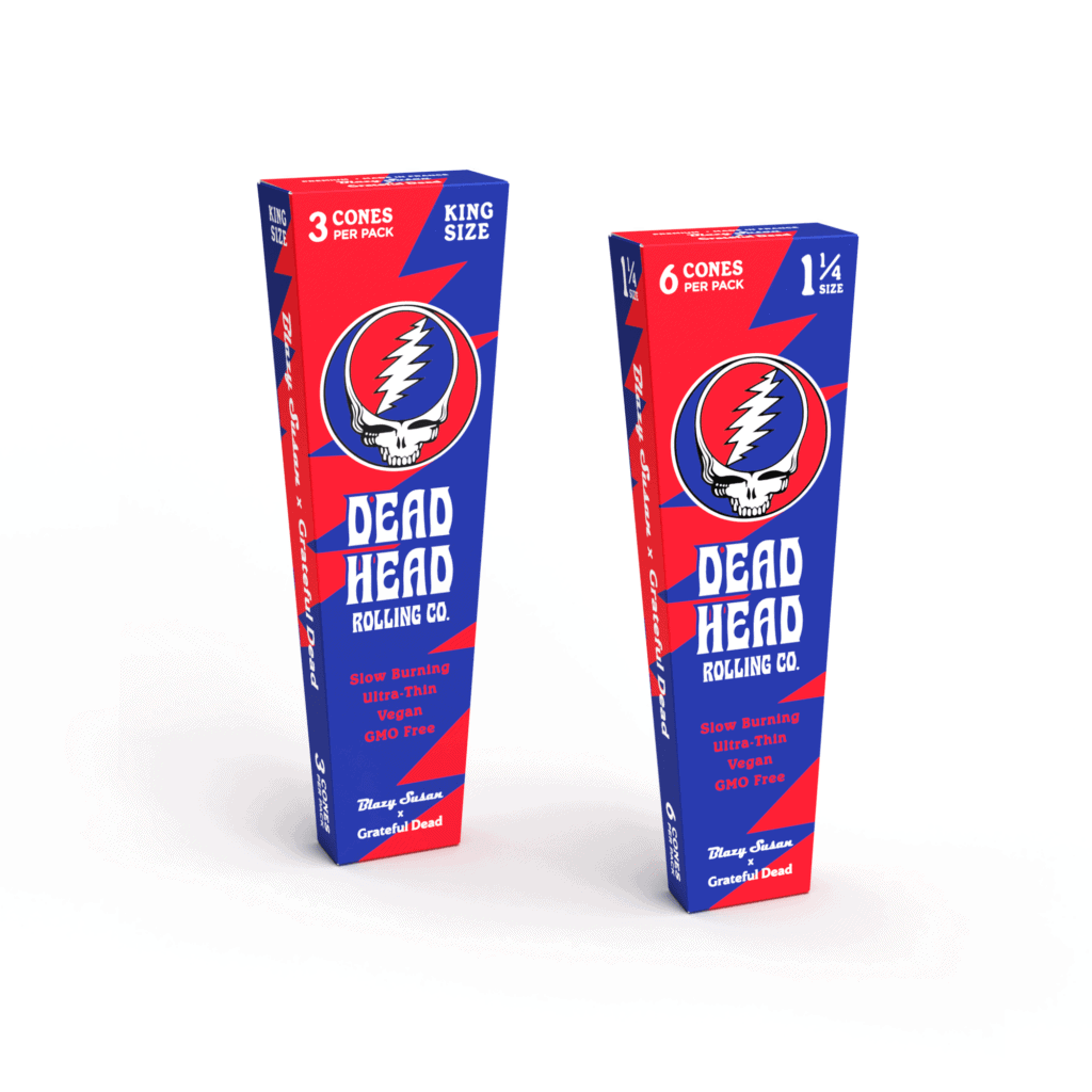 Blazy Susan x Grateful Dead 3pk King Size Cones