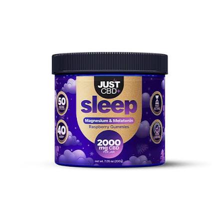 JUST CBD 2000 MG - MAGNESIUM AND MELATONIN GUMMIES