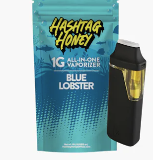 Hashtag Blue Lobster Kush 1g Vape Disposable