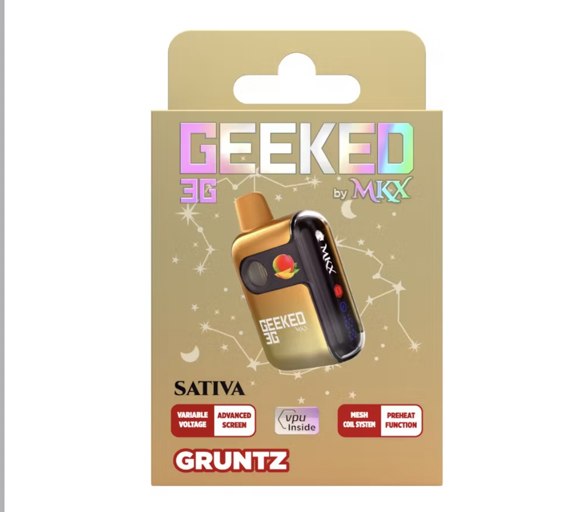 GEEKED: Gruntz 3G Vape Disposable