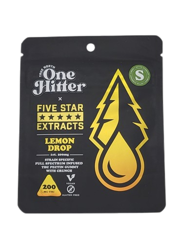 True North | Full Spectrum | ONE HITTER | Lemon Drop | 1pc 200mg