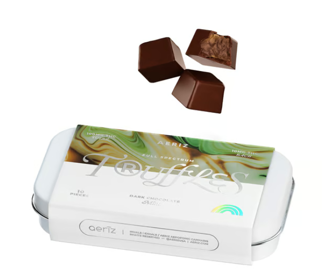 Dark Chocolate Mint - Jenny Kush - Truffles - 100mg (10pk)