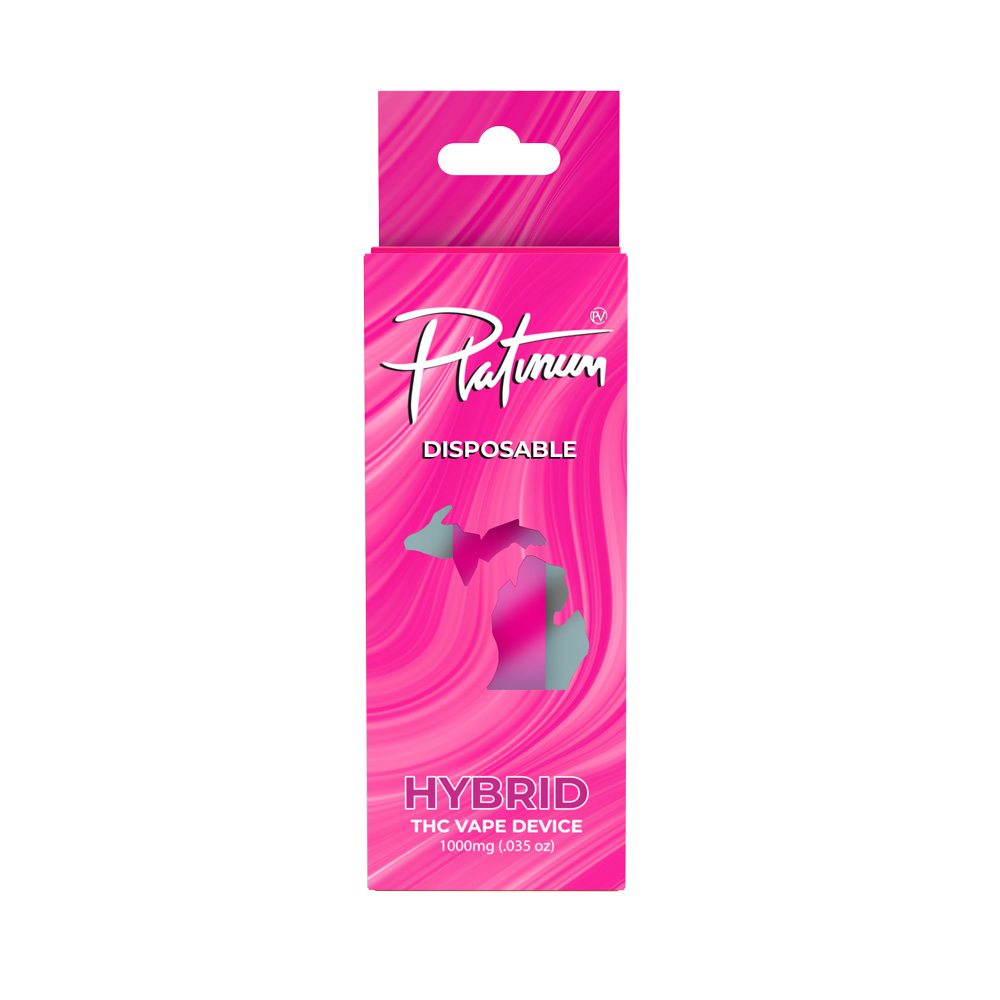 Platinum Vape Disposable | Bacio Berry