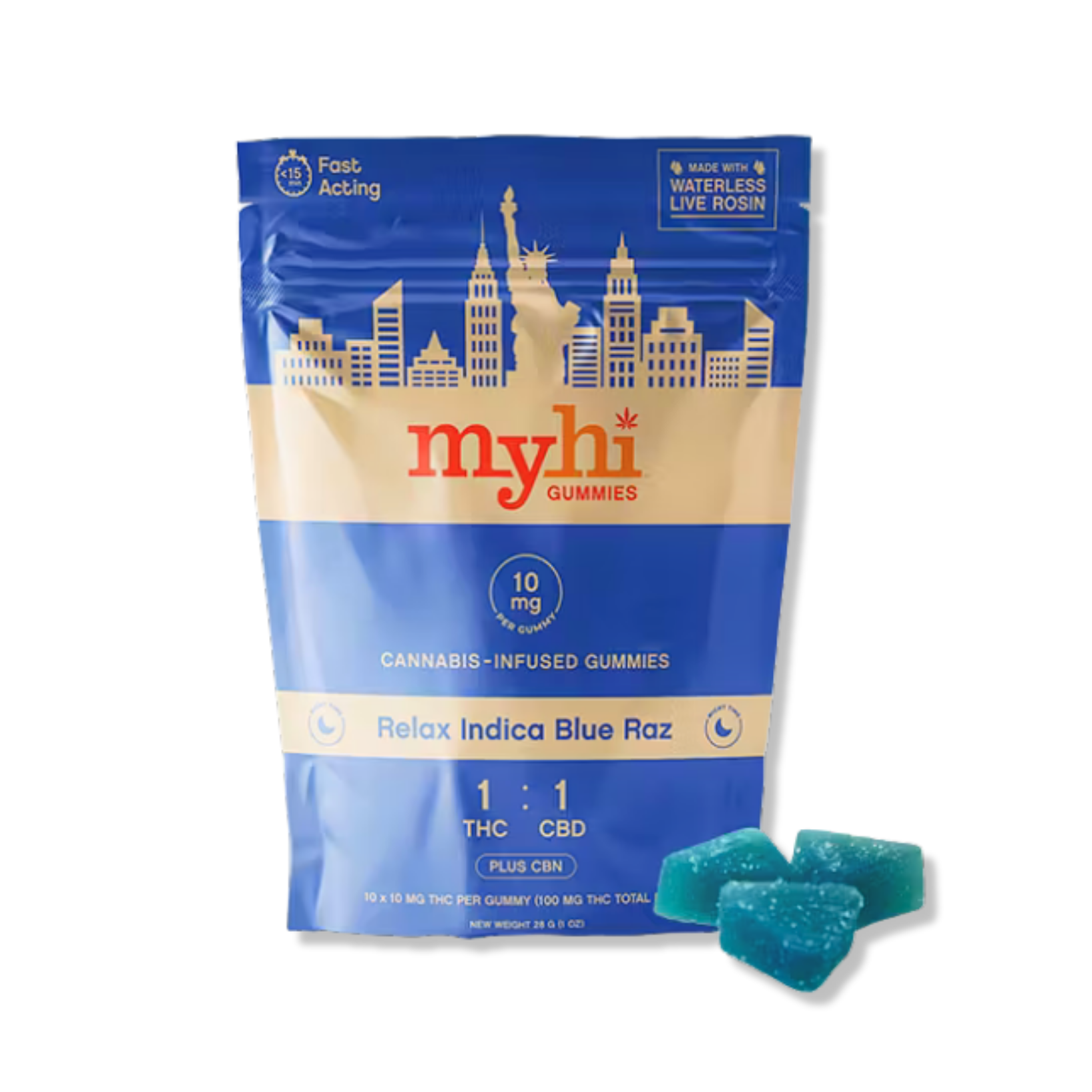 Blue Raz Gummies