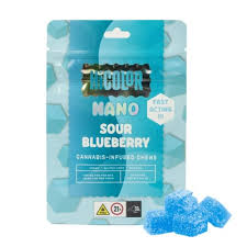 HiColor | Nano Infused Chews | Sour Blueberry | 100mg