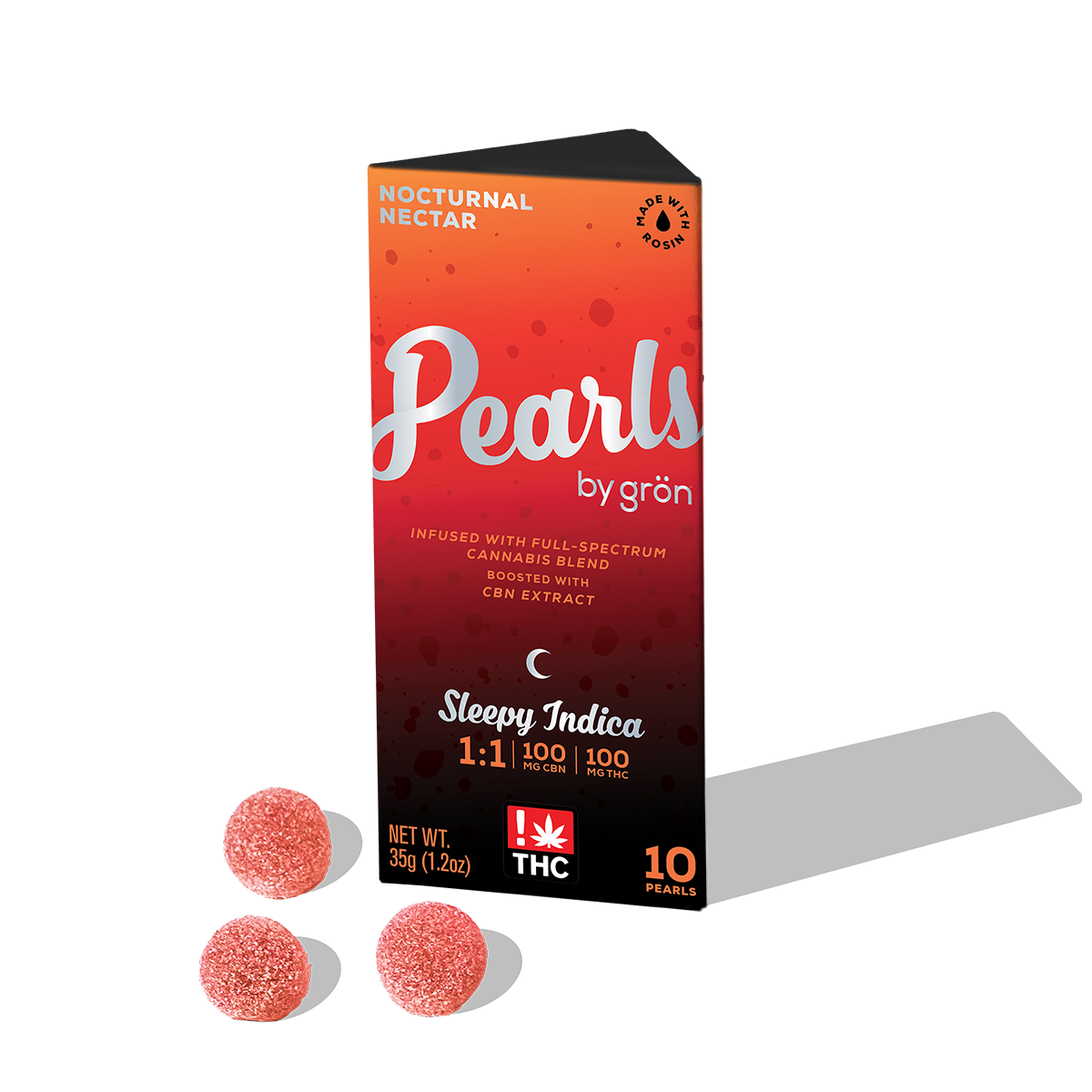 1:1 Nocturnal Nectar Pearls - CBN/THC - Indica