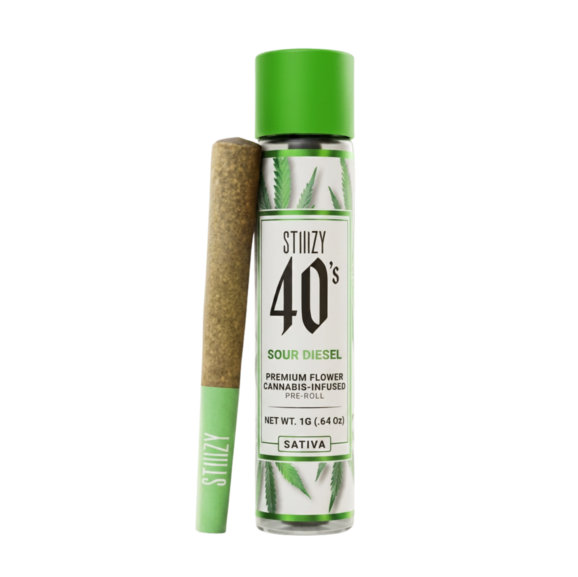 Stiiizy 40s Sour Diesel Infused Preroll