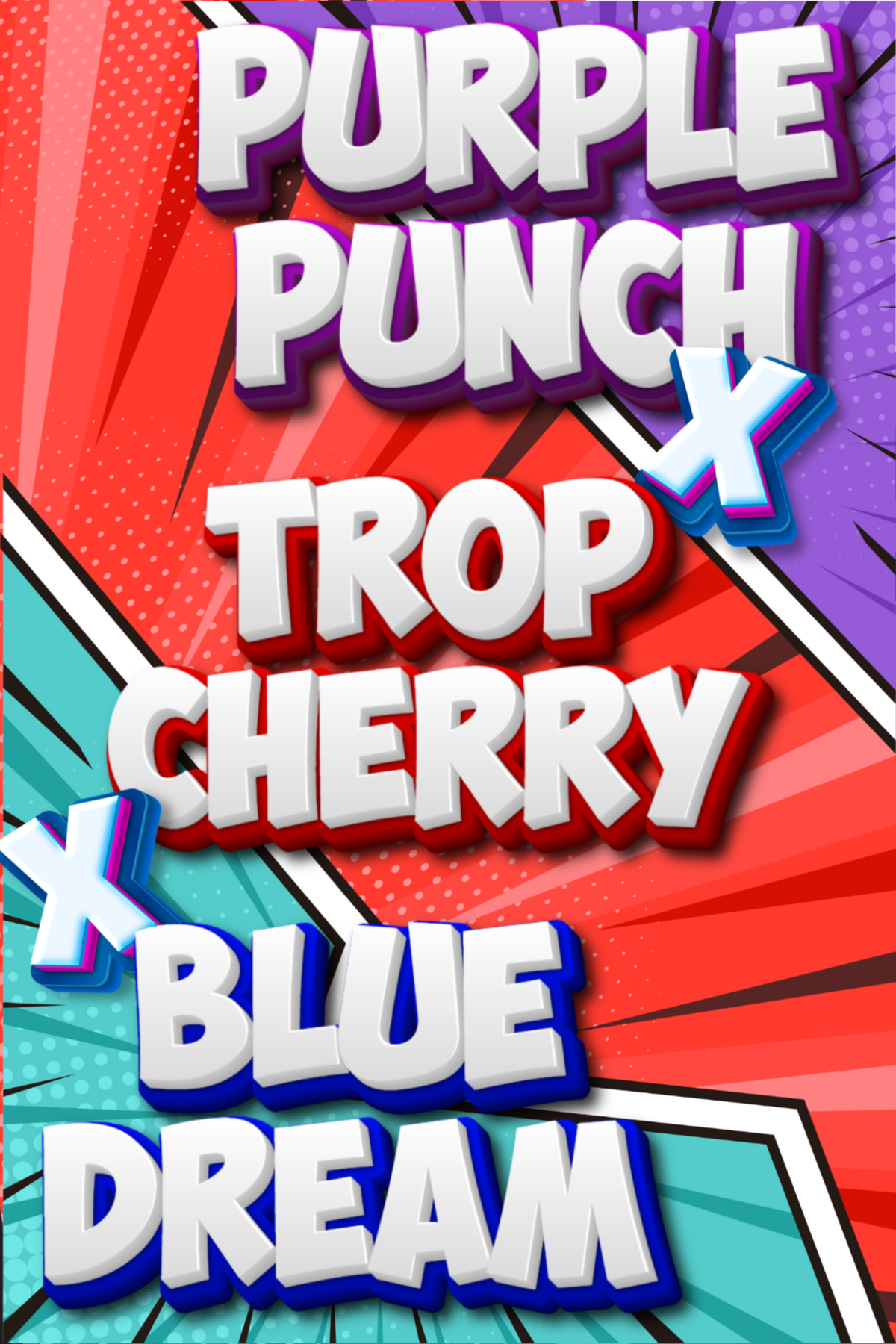 Flower Bd Pp Trop Cherry