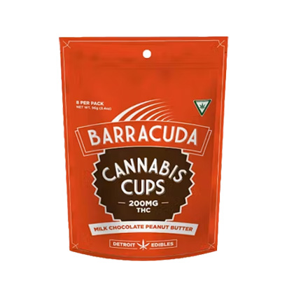 Barracuda | 200mg Cups | Milk Chocolate Peanut Butter
