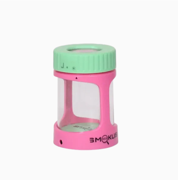 SMOKUS FOCUS Stash Jar: Pink
