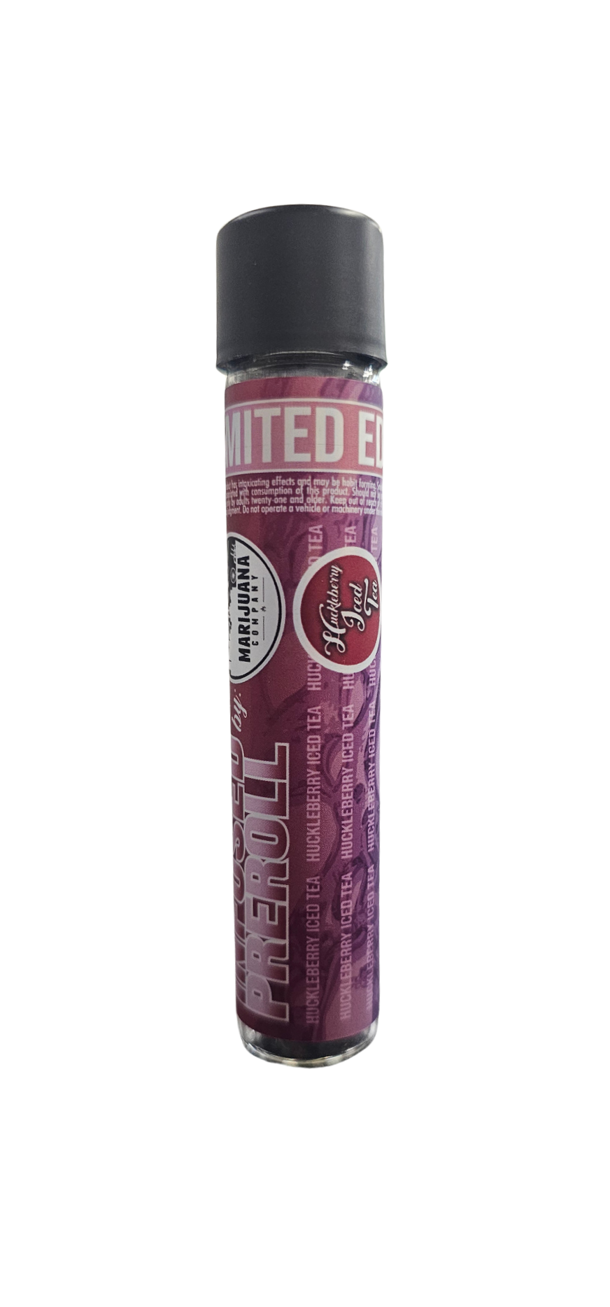 Shatter Js Huckleberry Iced Tea (Hybrid) 1g Infused Pre-Roll