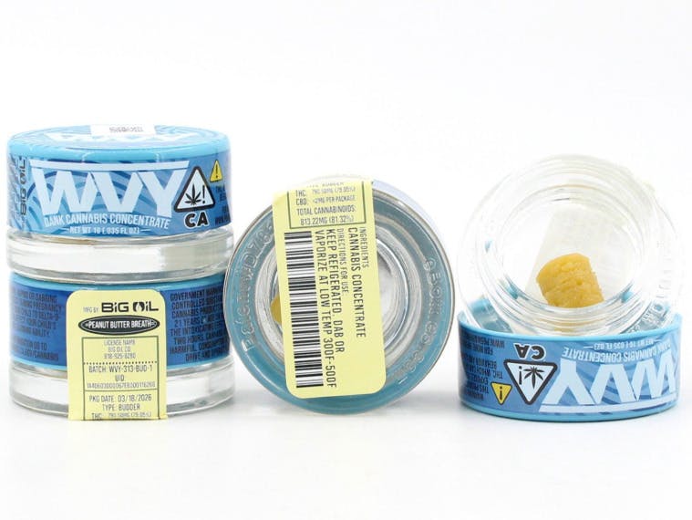 WVY | PEANUT BUTTER BREATH | BUDDER | 1G