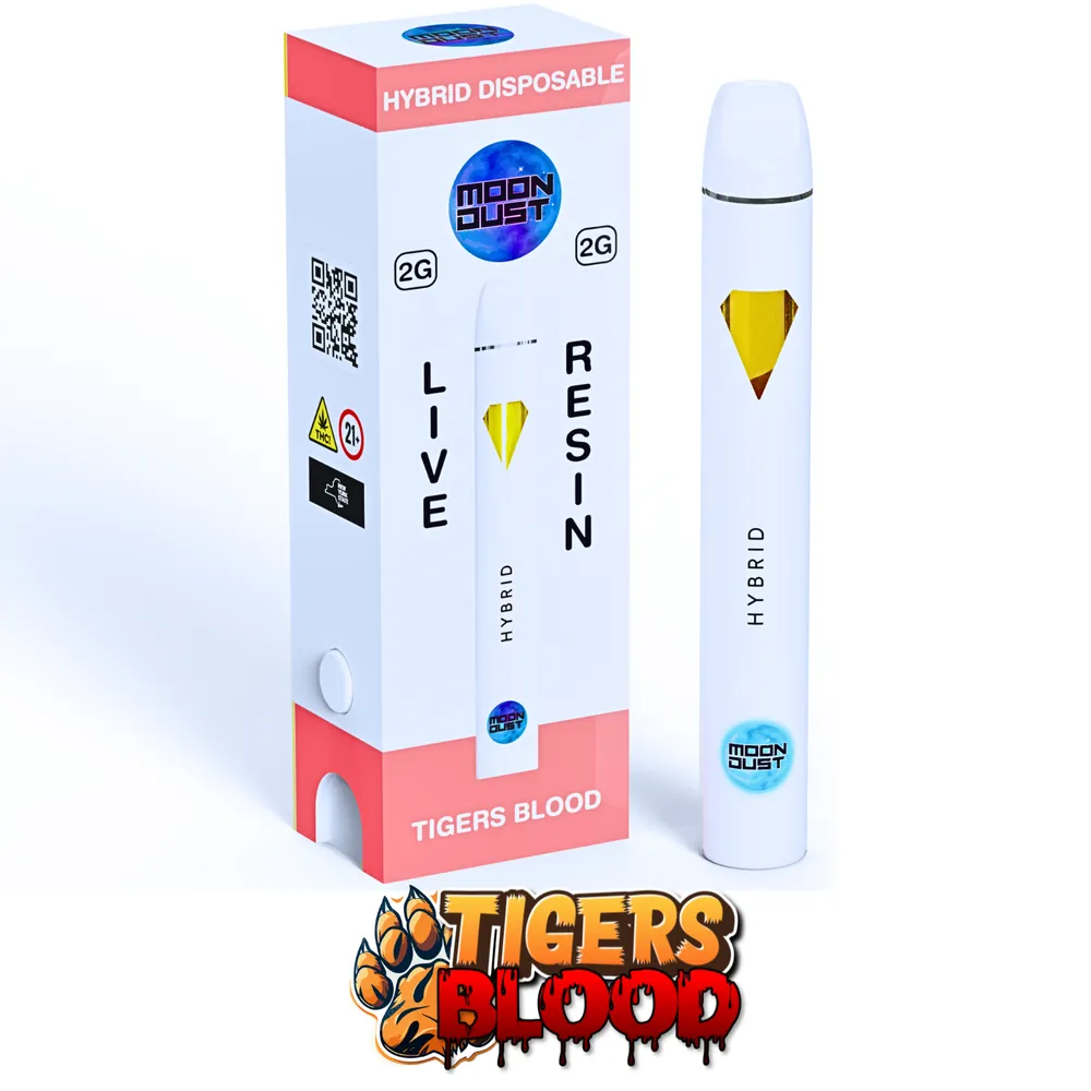 MoonDust | Tigers Blood | Live Resin Disposable Vape