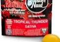 AU Monster x Blasternaut: Tropical Thunder Single Gummy 200mg