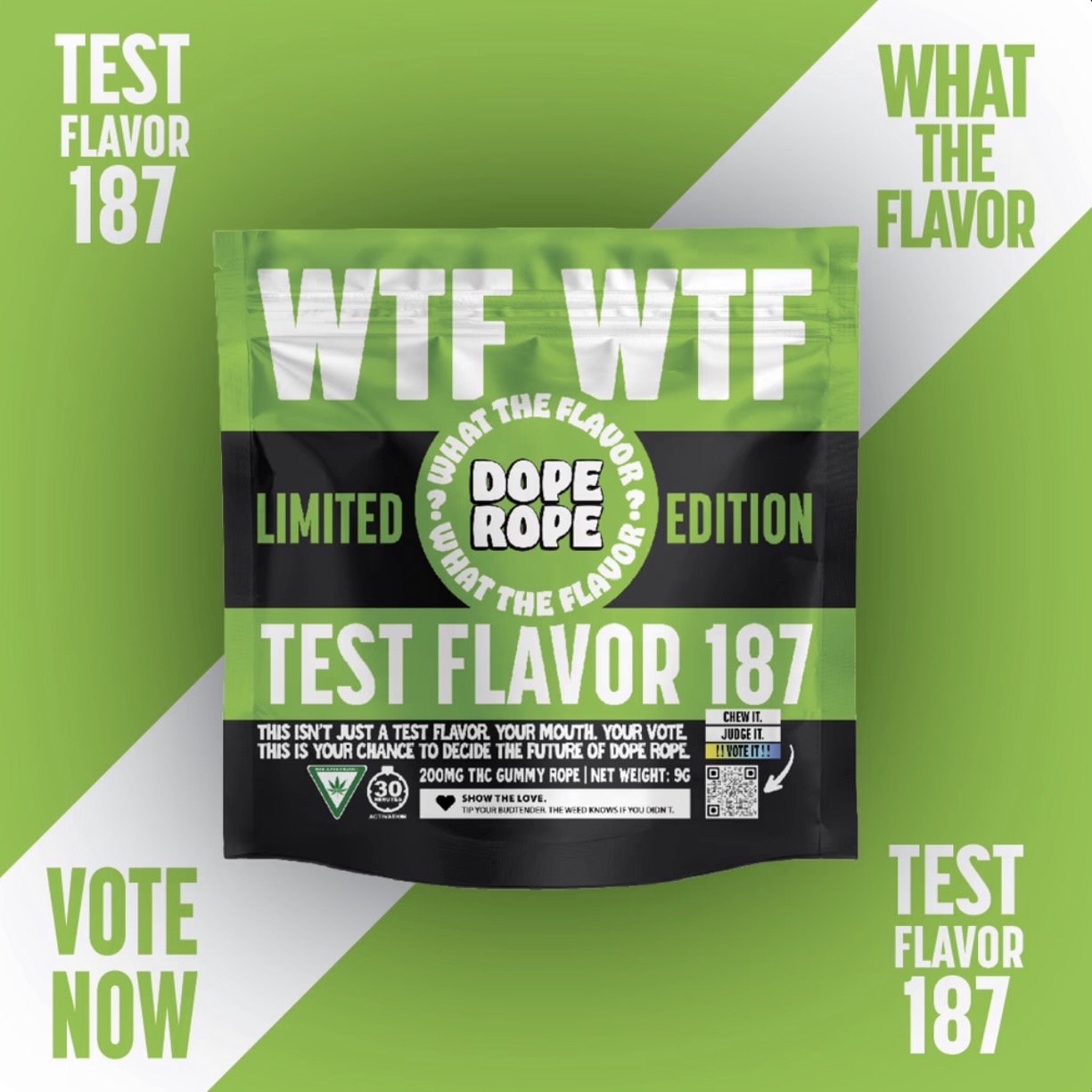 Dope Rope | Test Flavor 187 | 200mg