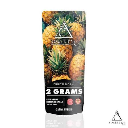 Society C Liquid Diamond Cart Pineapple