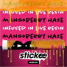 Stickee - Mangoberry Haze - 1.2g Live Resin Infused Preroll