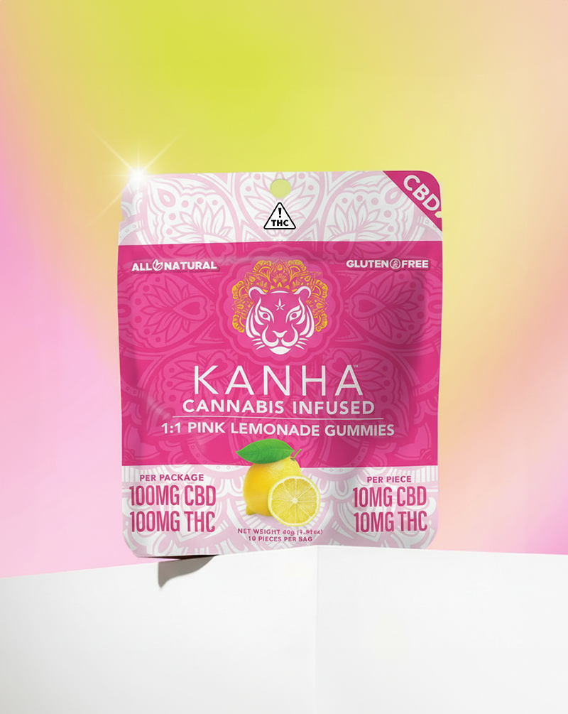 1:1 Pink Lemonade CBD Gummies 10-pack