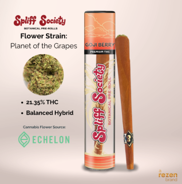 Spliff Society Infused Pre Roll - Goji Berry