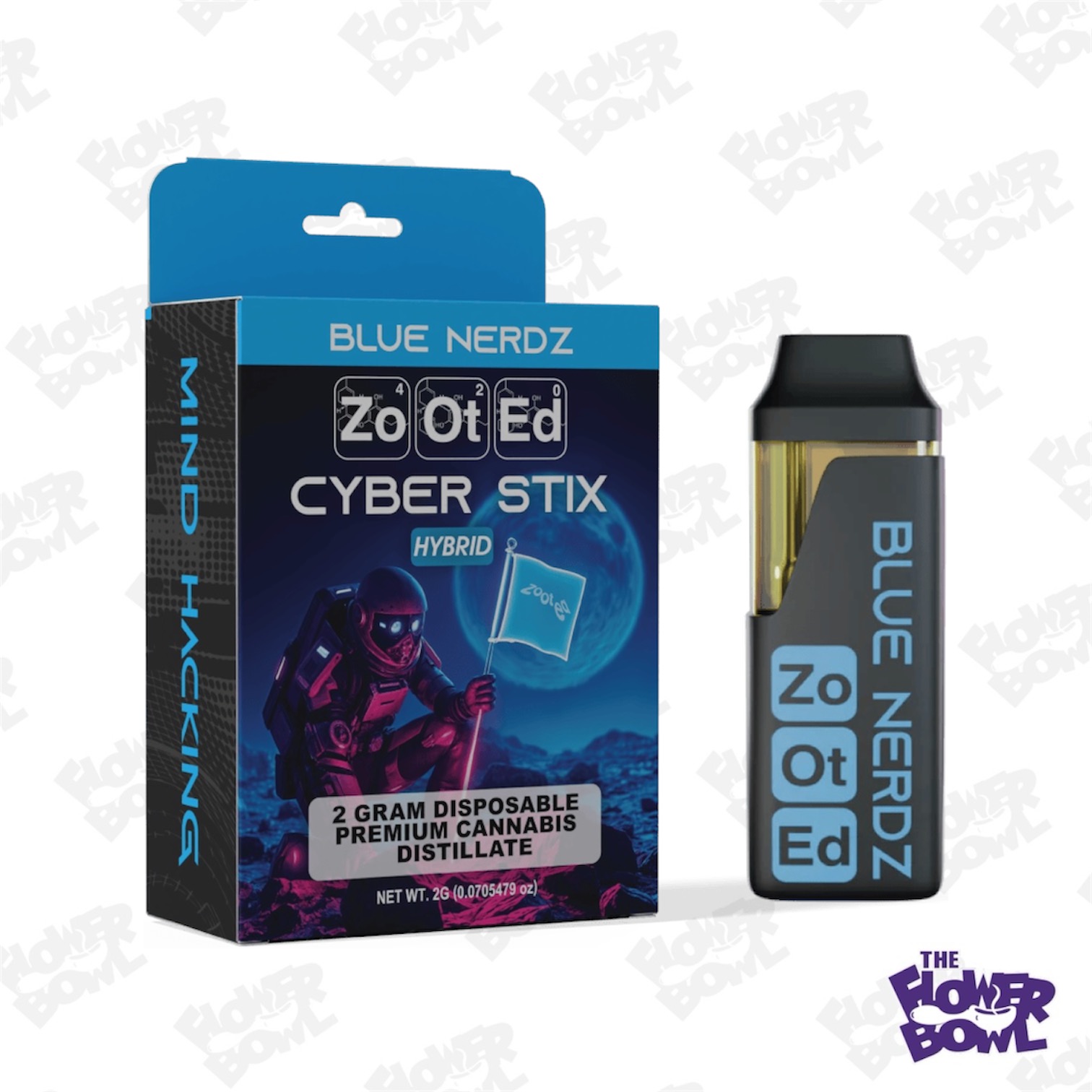 Zooted: Blue Nerdz 2G Disposable (H)