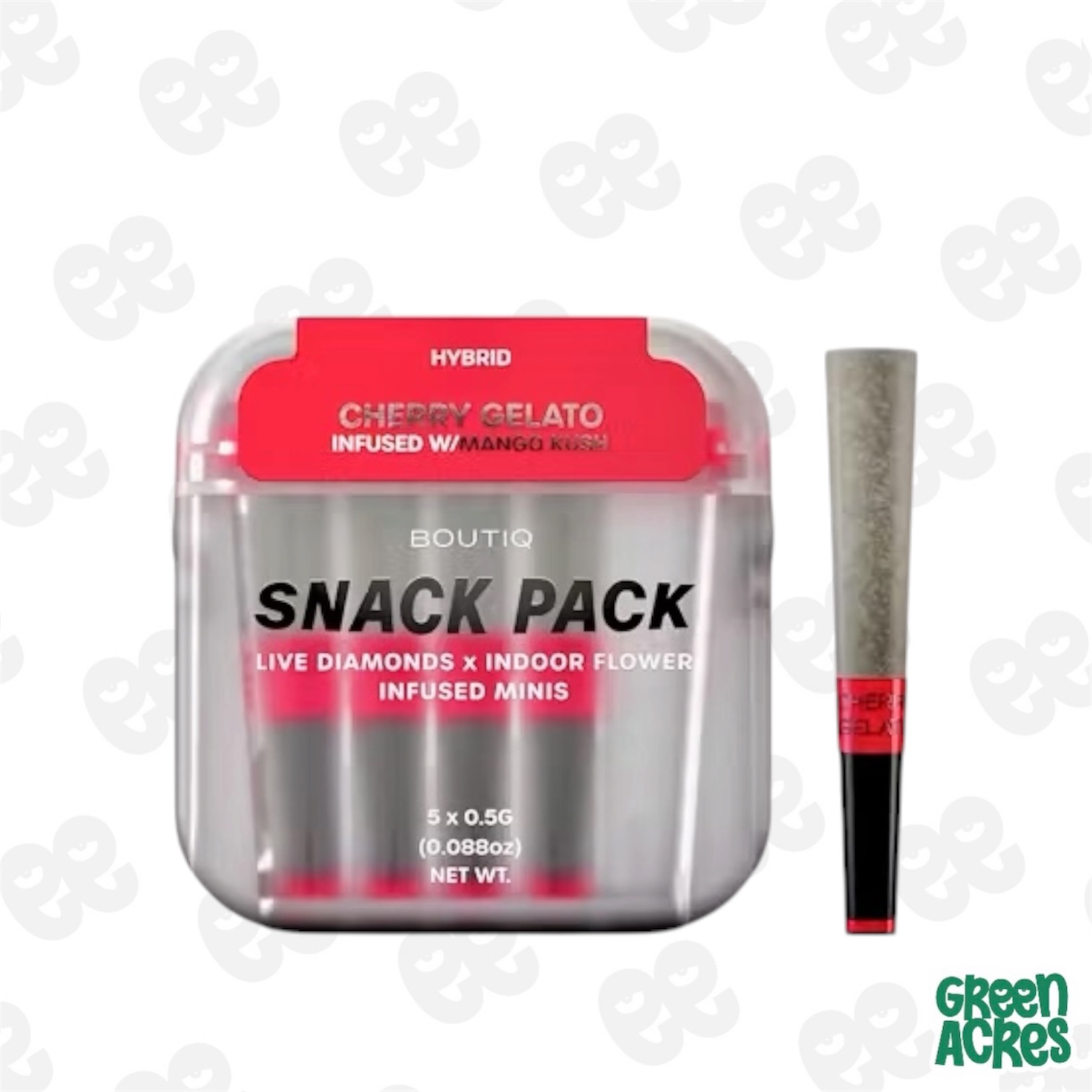 Boutiq: Cherry Gelato 5pk Infused Snack Pack (5x0.5g)