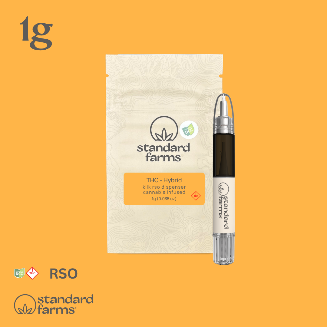 Hybrid RSO Klik | 1g RSO Syringe